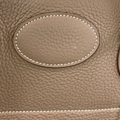 HERMES Bolide35 Etoupe SilverHardware Handbag Taurillon Clemence Ladies [Used]