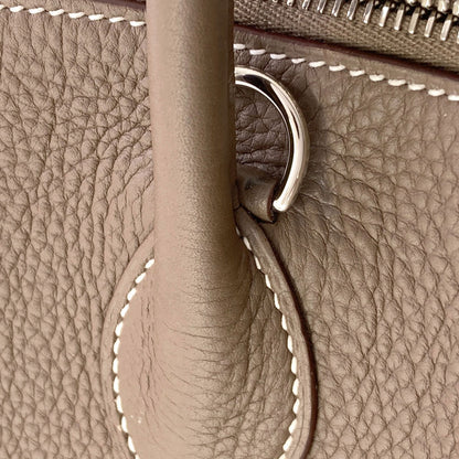 HERMES Bolide35 Etoupe SilverHardware Handbag Taurillon Clemence Ladies [Used]