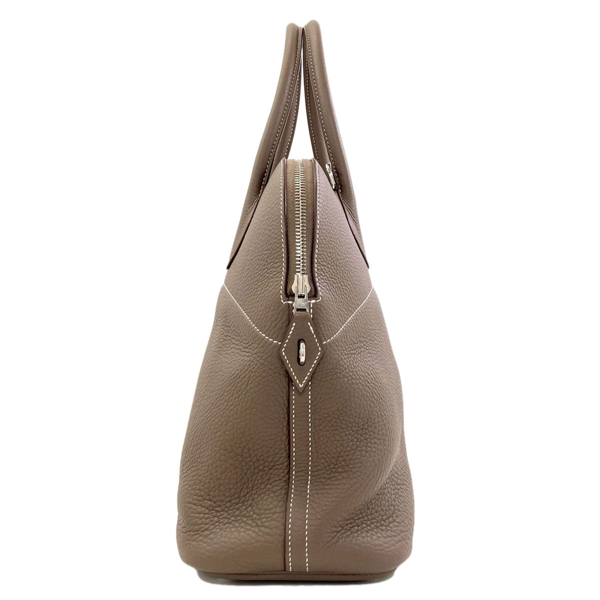 HERMES Bolide35 Etoupe SilverHardware Handbag Taurillon Clemence Ladies [Used]