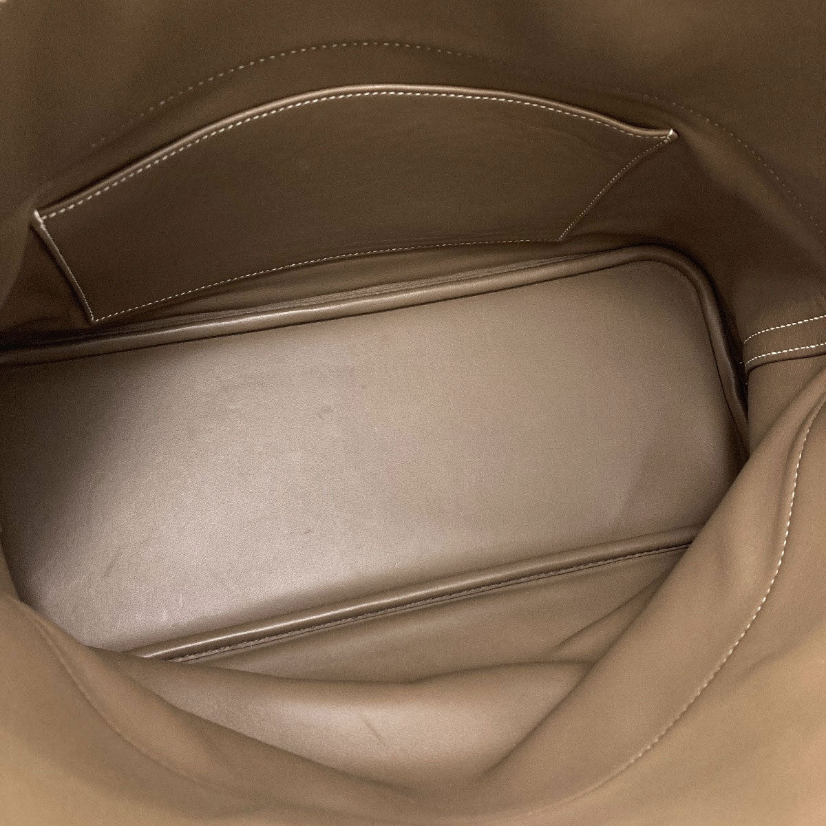HERMES Bolide35 Etoupe SilverHardware Handbag Taurillon Clemence Ladies [Used]