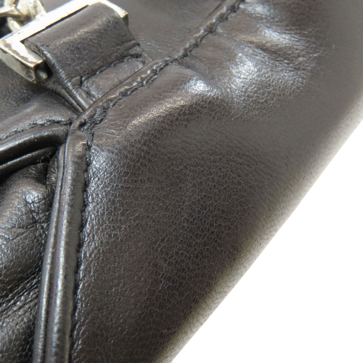 CHANEL COCO Mark SilverHardware Backpack Â· Daypack Lambskin Ladies [Used]