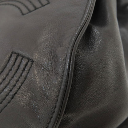 CHANEL COCO Mark SilverHardware Backpack Â· Daypack Lambskin Ladies [Used]