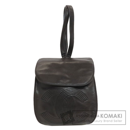 CHANEL COCO Mark SilverHardware Backpack Â· Daypack Lambskin Ladies [Used]