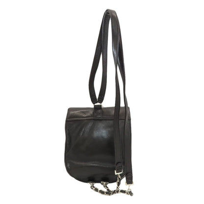 CHANEL COCO Mark SilverHardware Backpack Â· Daypack Lambskin Ladies [Used]