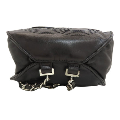 CHANEL COCO Mark SilverHardware Backpack Â· Daypack Lambskin Ladies [Used]