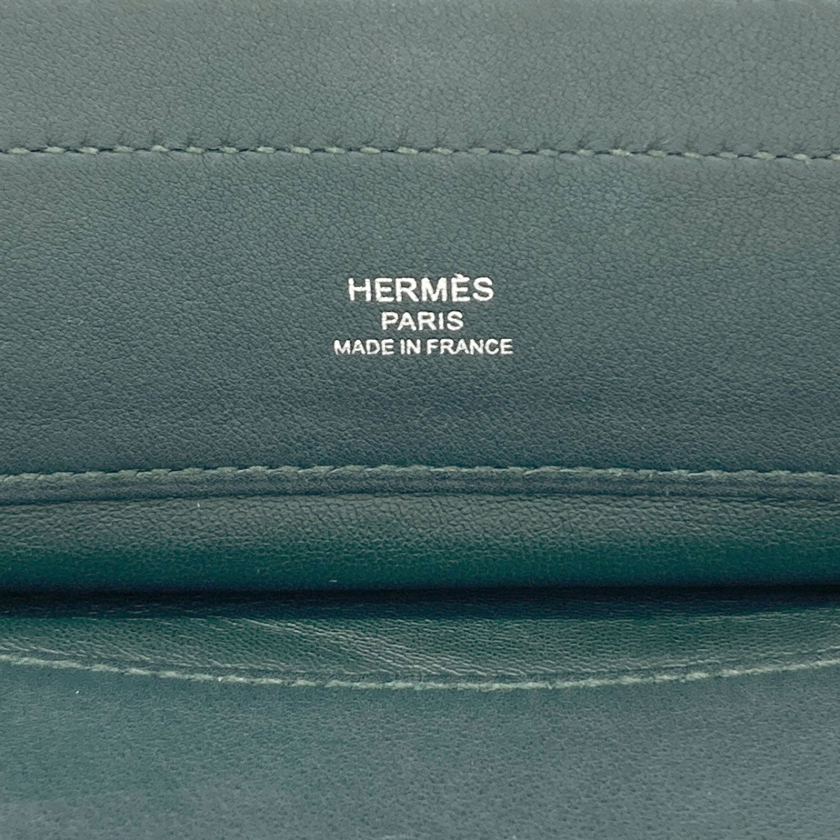 HERMES Aline Mini Vert Cypress SilverHardware Shoulder Bag Swift Ladies [Used]