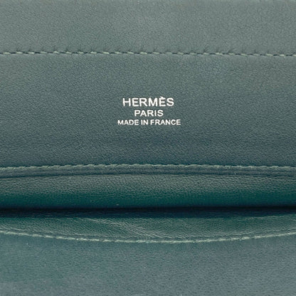 HERMES Aline Mini Vert Cypress SilverHardware Shoulder Bag Swift Ladies [Used]