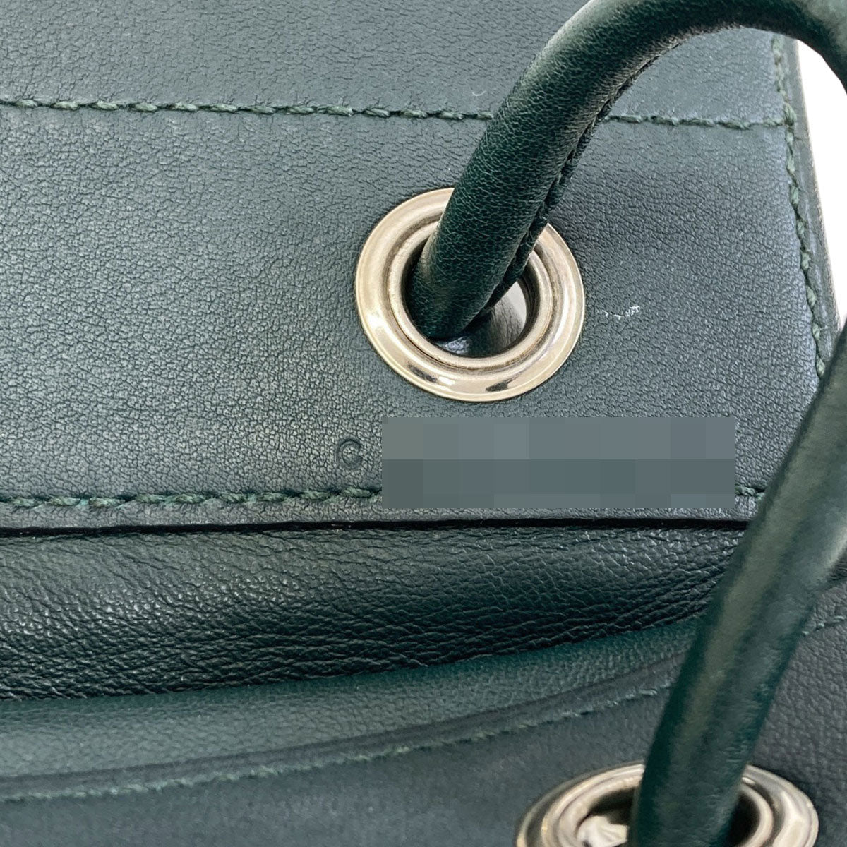 HERMES Aline Mini Vert Cypress SilverHardware Shoulder Bag Swift Ladies [Used]