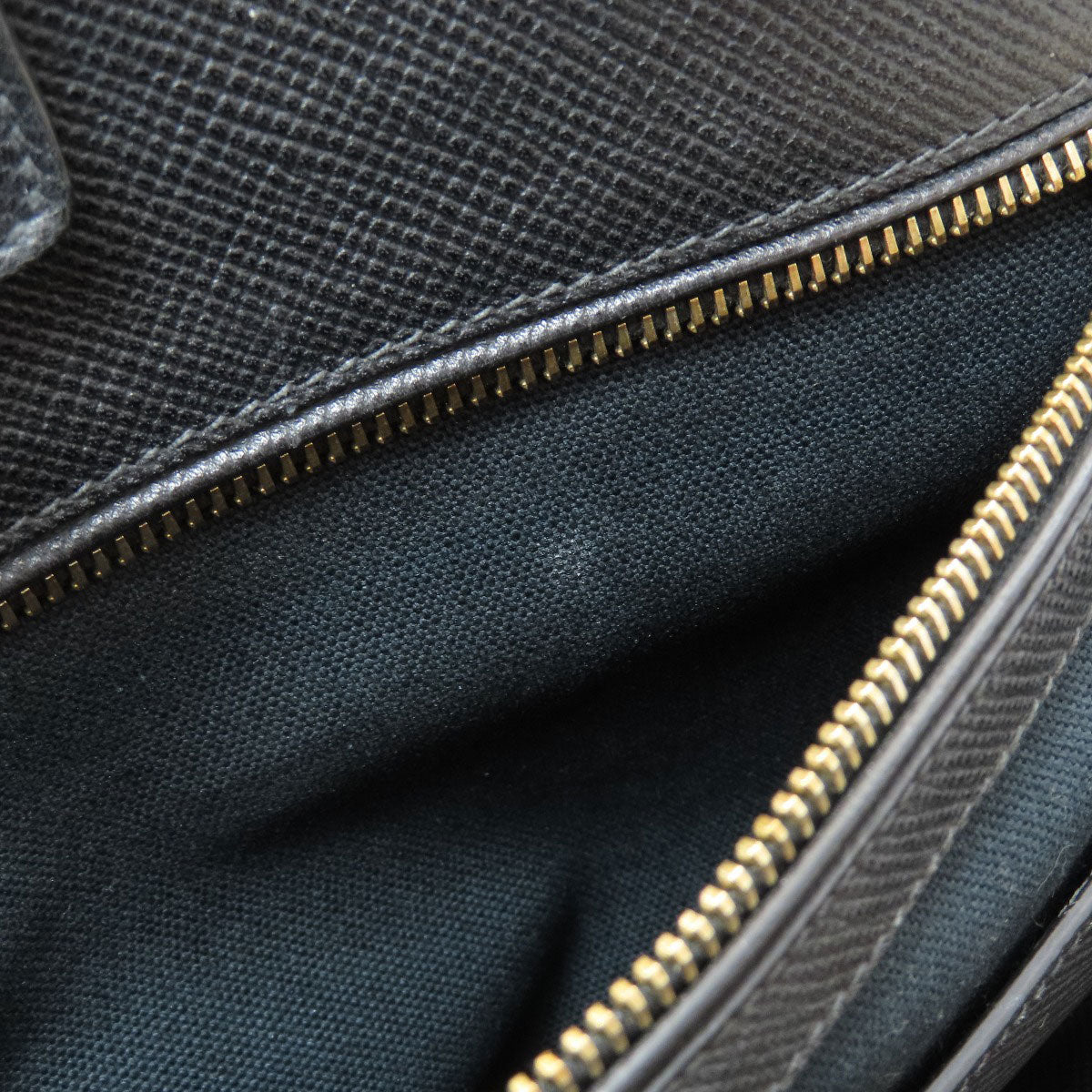 PRADA Logo Hardware Tote Bag Canvas LeatherLadies [Used]