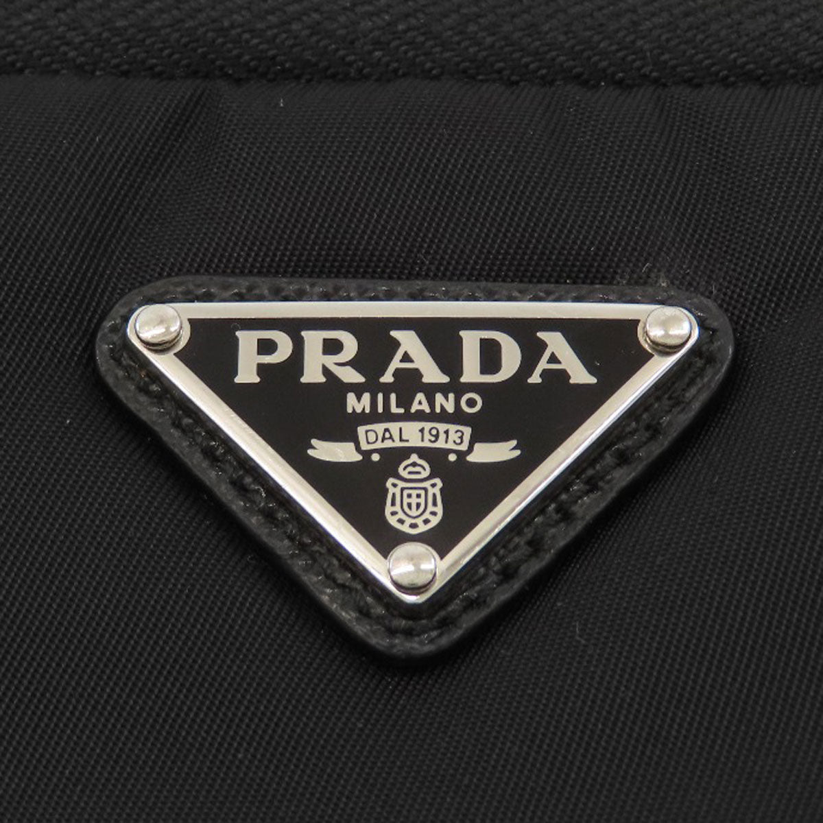 PRADA Logo Hardware Shoulder Bag Nylon Ladies [Used]