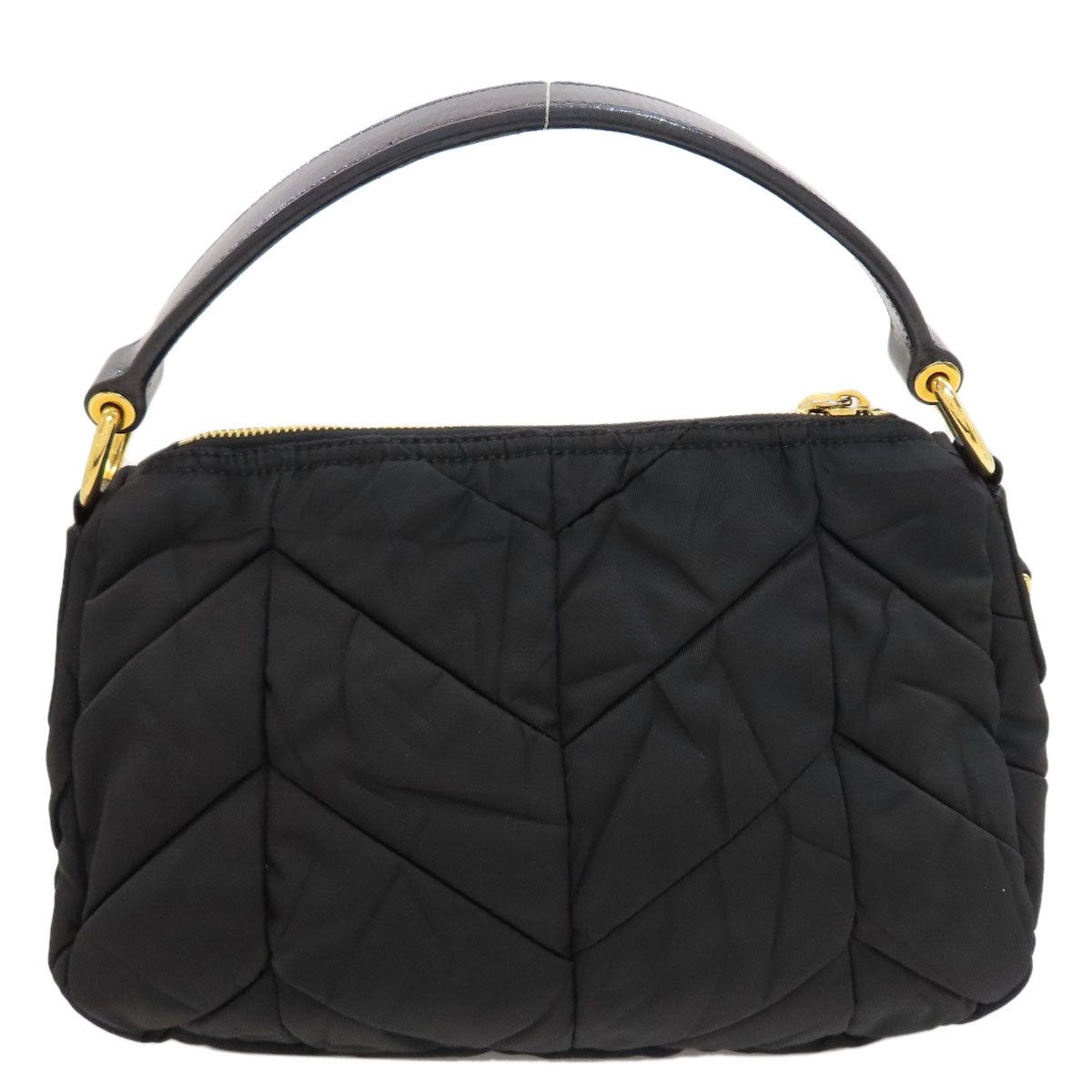 PRADA BR3807 quilting Handbag Nylon Ladies [Used]