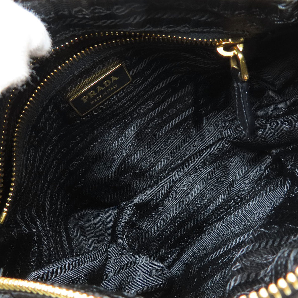 PRADA BR3807 quilting Handbag Nylon Ladies [Used]