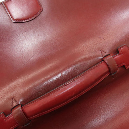 HERMES Sac à Dépêches SilverHardware Business bag Box calf mens [Used]