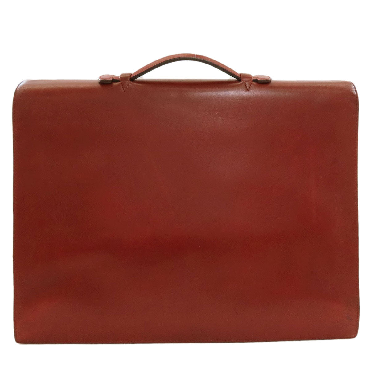 HERMES Sac à Dépêches SilverHardware Business bag Box calf mens [Used]
