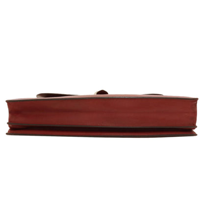 HERMES Sac à Dépêches SilverHardware Business bag Box calf mens [Used]
