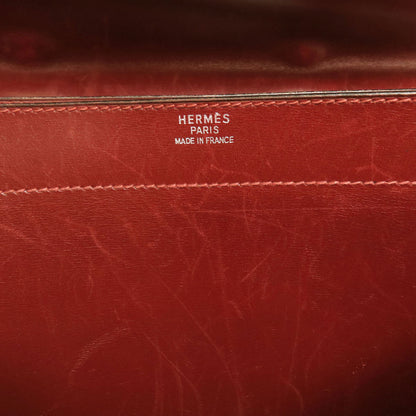 HERMES Sac à Dépêches SilverHardware Business bag Box calf mens [Used]