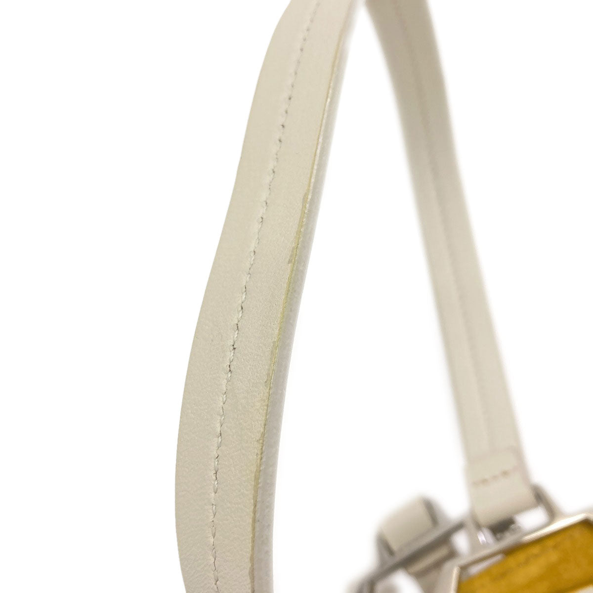 MIUMIU logo Tote Bag Leather Ladies [Used]