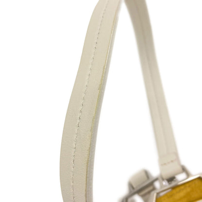 MIUMIU logo Tote Bag Leather Ladies [Used]