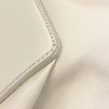 MIUMIU logo Tote Bag Leather Ladies [Used]