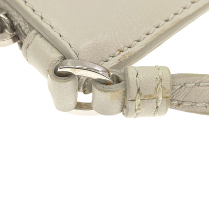 MIUMIU logo Tote Bag Leather Ladies [Used]