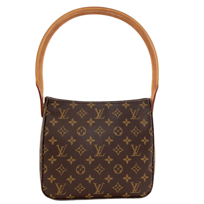 LOUIS VUITTON M51146 Looping MM Tote Bag Monogram canvas Ladies [Used]