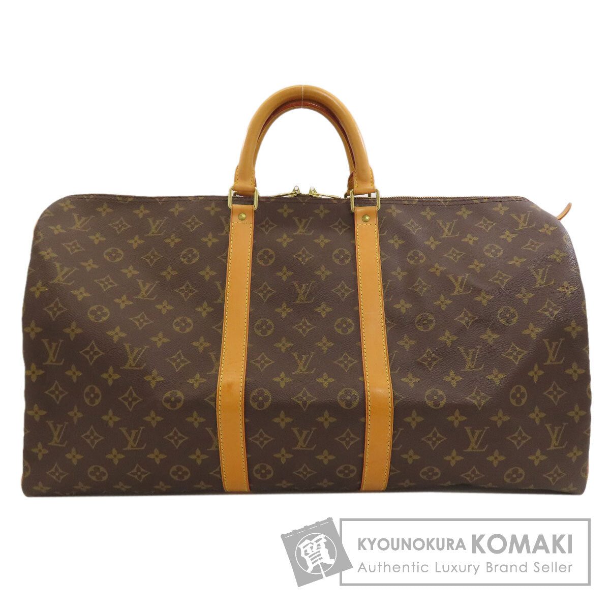 LOUIS VUITTON M41424 Kiepol 55 Boston bag Monogram canvas Ladies [Used]