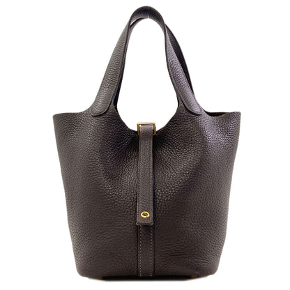 HERMES Picotin Lock PM GoldHardware Handbag Taurillon Clemence Ladies [Used]