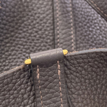HERMES Picotin Lock PM GoldHardware Handbag Taurillon Clemence Ladies [Used]