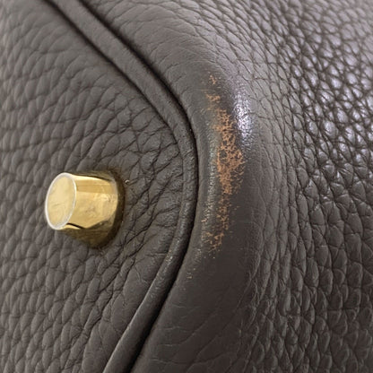 HERMES Picotin Lock PM GoldHardware Handbag Taurillon Clemence Ladies [Used]