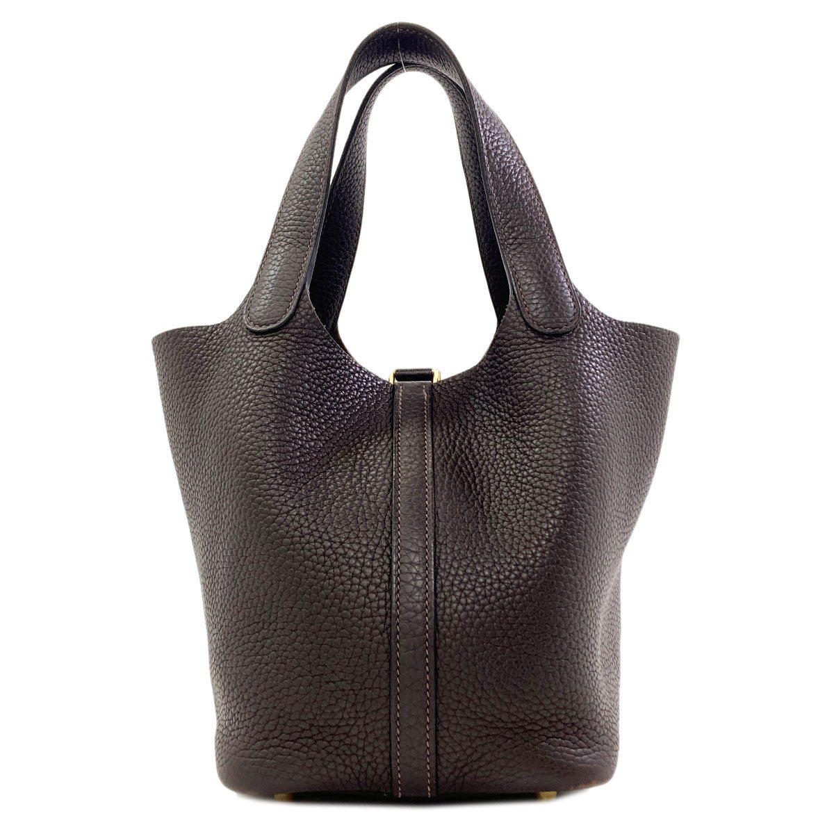 HERMES Picotin Lock PM GoldHardware Handbag Taurillon Clemence Ladies [Used]