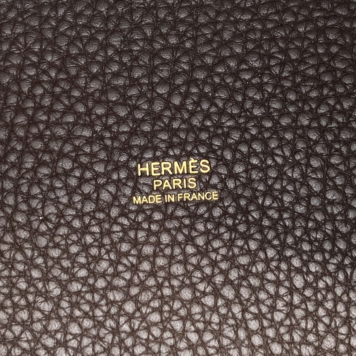 HERMES Picotin Lock PM GoldHardware Handbag Taurillon Clemence Ladies [Used]