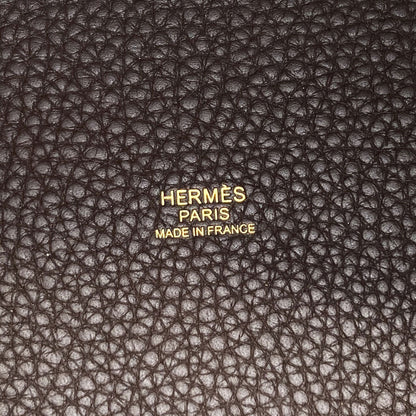 HERMES Picotin Lock PM GoldHardware Handbag Taurillon Clemence Ladies [Used]