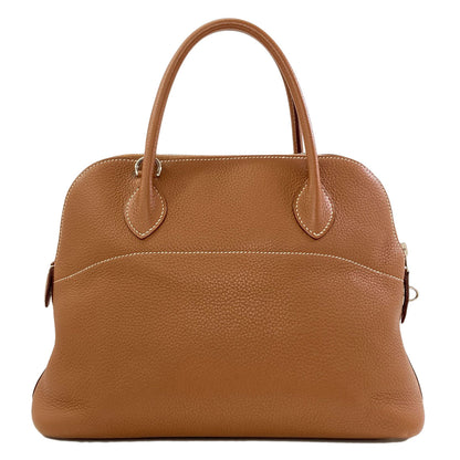 HERMES Bolide31 Gold SilverHardware Handbag Taurillon Clemence Ladies [Used]