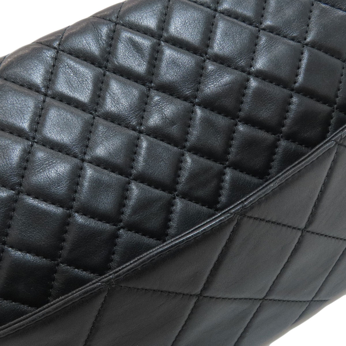 CHANEL Matelasse COCO Mark SilverHardware Shoulder Bag Calf Ladies [Used]