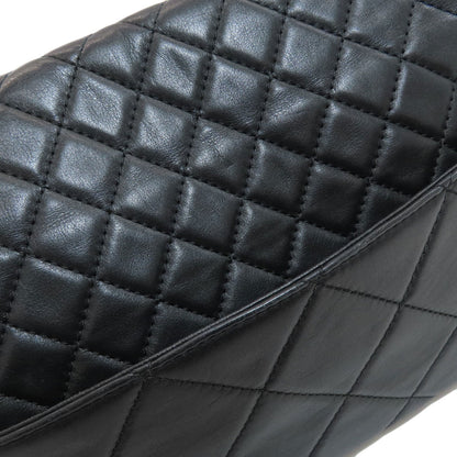 CHANEL Matelasse COCO Mark SilverHardware Shoulder Bag Calf Ladies [Used]