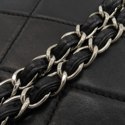 CHANEL Matelasse COCO Mark SilverHardware Shoulder Bag Calf Ladies [Used]