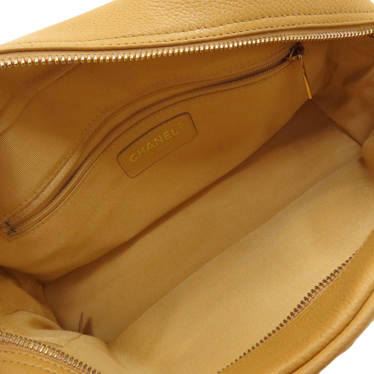 CHANEL Mini Boston Bag Matelasse Gold Hardware Handbag Grained Calfskin Skin Ladies [Used]