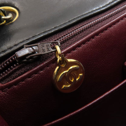 CHANEL Matelasse COCO Mark GoldHardware Shoulder Bag Lambskin Ladies [Used]
