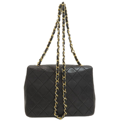 CHANEL Matelasse COCO Mark GoldHardware Shoulder Bag Lambskin Ladies [Used]