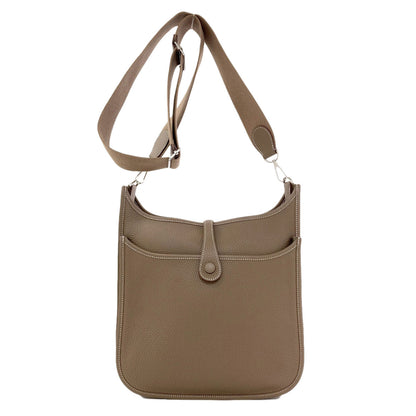 HERMES Evelyne3 PM SilverHardware Shoulder Bag Taurillon Clemence Ladies [Used]