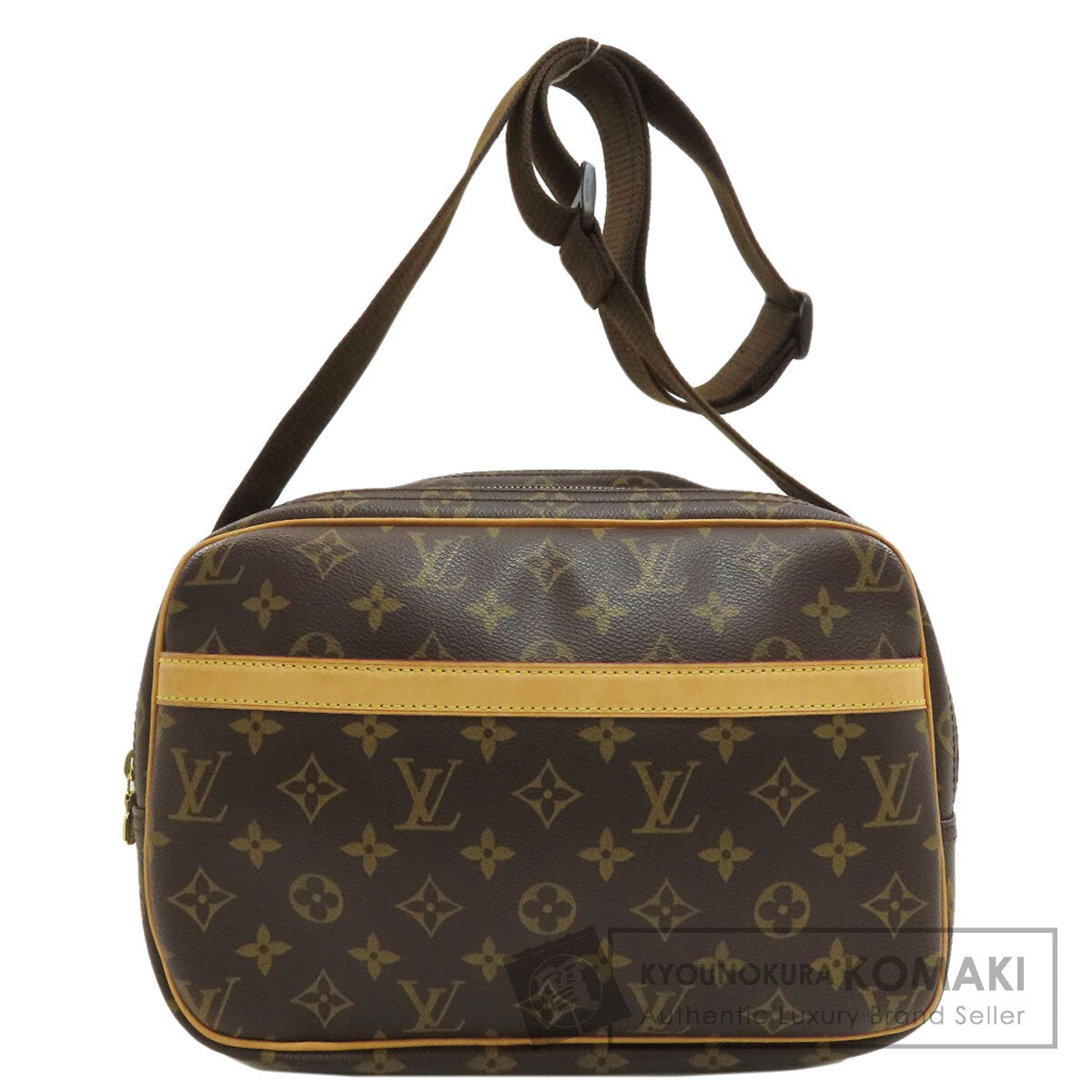 LOUIS VUITTON M45254 Reporter 28 Shoulder Bag Monogram canvas Ladies [Used]