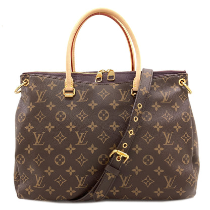 LOUIS VUITTON Pallas Handbag Monogram canvas Ladies [Used]
