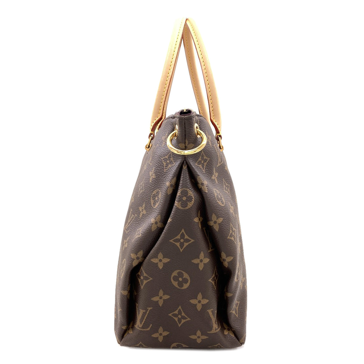LOUIS VUITTON Pallas Handbag Monogram canvas Ladies [Used]