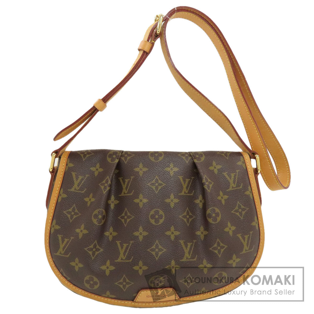 LOUIS VUITTON M40474 Menil Montan PM Shoulder Bag Monogram canvas Ladies [Used]