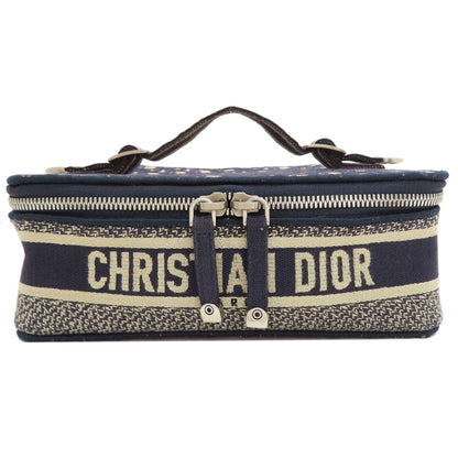 CHRISTIAN DIOR Vanity Oblique Handbag Canvas Ladies [Used]