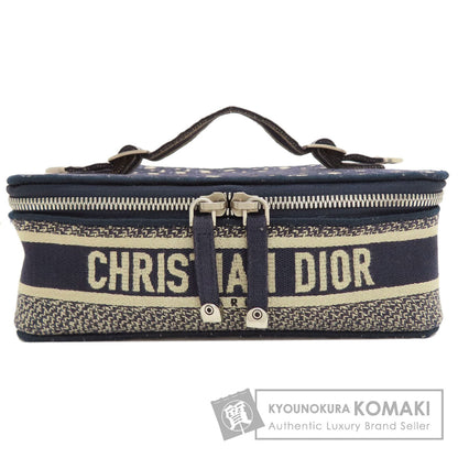 CHRISTIAN DIOR Vanity Oblique Handbag Canvas Ladies [Used]