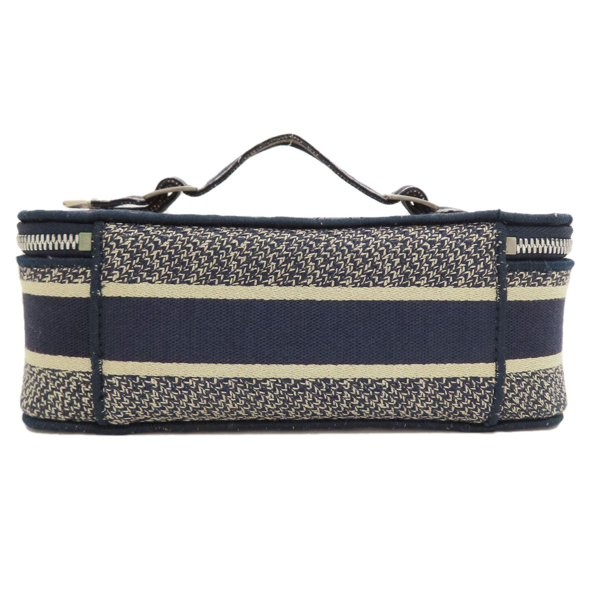 CHRISTIAN DIOR Vanity Oblique Handbag Canvas Ladies [Used]