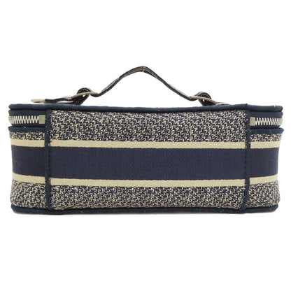 CHRISTIAN DIOR Vanity Oblique Handbag Canvas Ladies [Used]