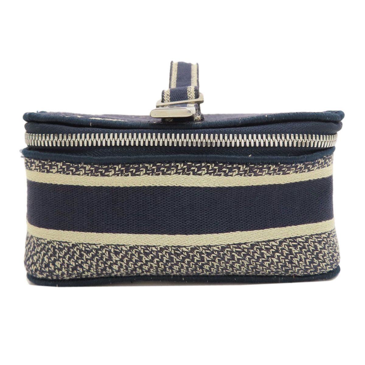 CHRISTIAN DIOR Vanity Oblique Handbag Canvas Ladies [Used]