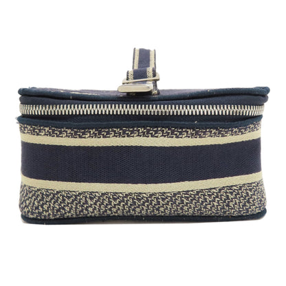 CHRISTIAN DIOR Vanity Oblique Handbag Canvas Ladies [Used]
